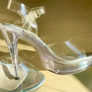 Stiletto 5" High Heels - Color Sparkle *LIKE NEW* COCKTAIL High Heels